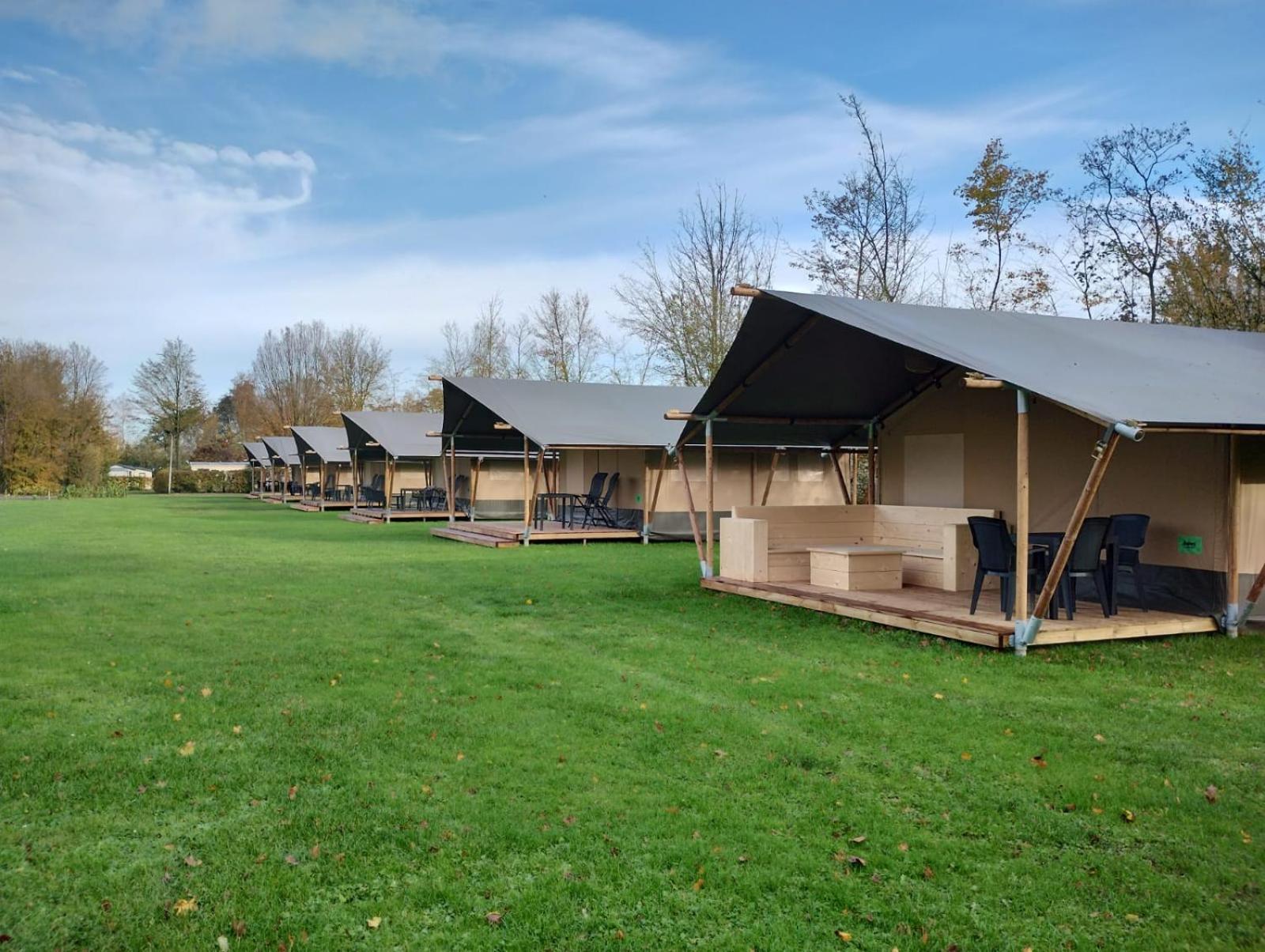 Camping Alkenhaer Appelscha Trekkerstent Safaritent Exterior photo