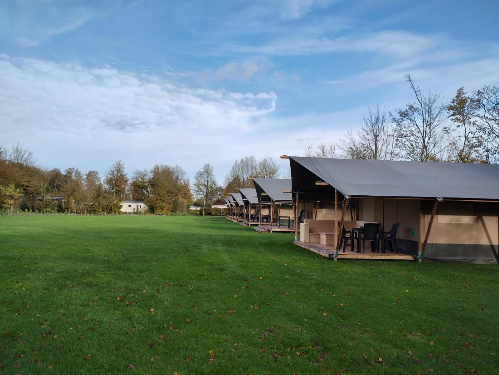 Camping Alkenhaer Appelscha Trekkerstent Safaritent Exterior photo
